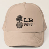 LBホリスティックツリーホワイトフォント キャップ (正面)