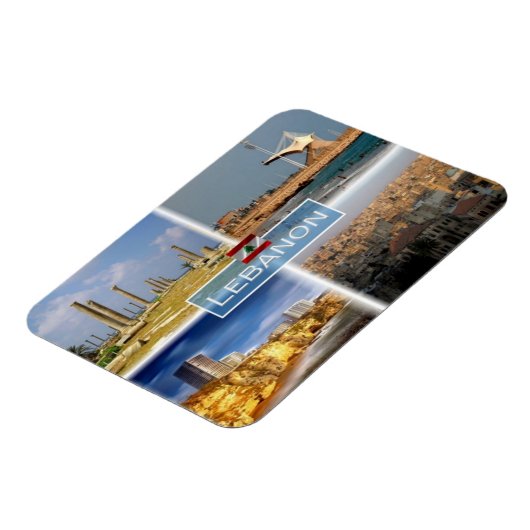 LBレバノン – ベイルート – トリポリ – タイヤ –  マグネット (左側)