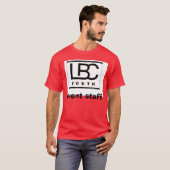 LBCの青年イベントのスタッフのワイシャツ Tシャツ (正面フル)