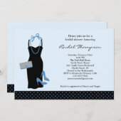 LBDのブライダルシャワーの招待状 招待状 (正面/裏面)