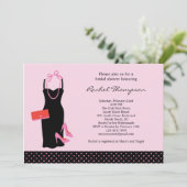 LBDのブライダルシャワーの招待状 招待状 (スタンド正面)