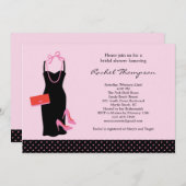 LBDのブライダルシャワーの招待状 招待状 (正面/裏面)