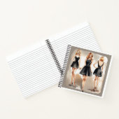 LBDエッセンス – リトルブラックドレスファッション日記 ノートブック (内部)