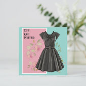 LBDエレガンス：あらゆるお祝いに最適 招待状 (スタンド正面)