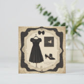 LBDエレガンス：あらゆるシーンにふさわしい上品なカード 招待状 (スタンド正面)