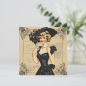 LBDカーエレガントド：すべての行事に最適 招待状 (スタンド正面)