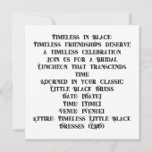 LBD挨拶エレガント:単に神の 招待状 (裏面)