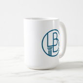 LBD法務モノグラムマグ コーヒーマグカップ (正面右)