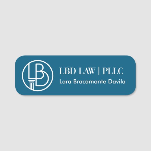 LBD法律事務所 名札 (正面)
