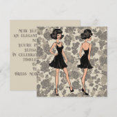 LBD魔法：すべての大事な行事のカード 招待状 (正面/裏面)