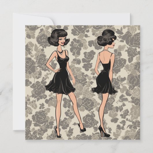 LBD魔法：すべての大事な行事のカード 招待状 (正面)