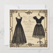 LBD魔法:特別な日ごとのカード 招待状 (正面)