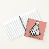 LBD -スタイリッシュリトルブラックドレスファッション日記 ノートブック (内部)