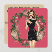 LBD Grace：すべての瞬間にタイムレスなエレガンス 招待状 (正面/裏面)