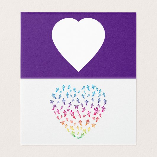 LBGTQ誕生日カード (内部フラット)