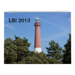 lbiの2013年のcalander カレンダー