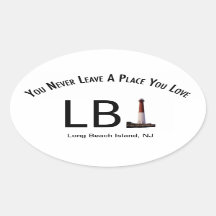 LBIステッカー長ビーチアイランドNJライトハウス