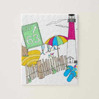 LBI愛ガーリーなコラージュ ジグソーパズル