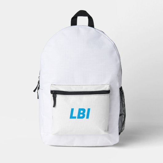 LBI APPAREL TM の LBI バックパック (正面)