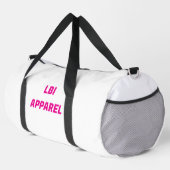 LBI APPAREL TRADEMARKED DUFFLE BEACH BAG ダッフルバッグ (右コーナー)