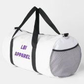 LBI APPAREL TRADEMARKED DUFFLE BEACH BAG ダッフルバッグ (右コーナー)