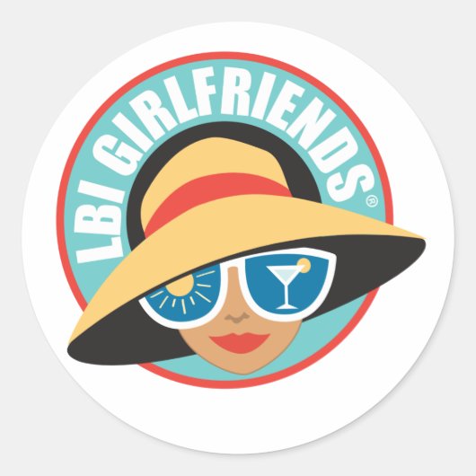 LBIGラウンドステッカー ラウンドシール (正面)