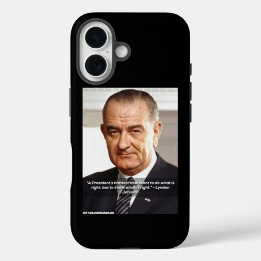 LBJと「正しさを知る」エレガンス Case-Mate iPhoneケース (裏面)