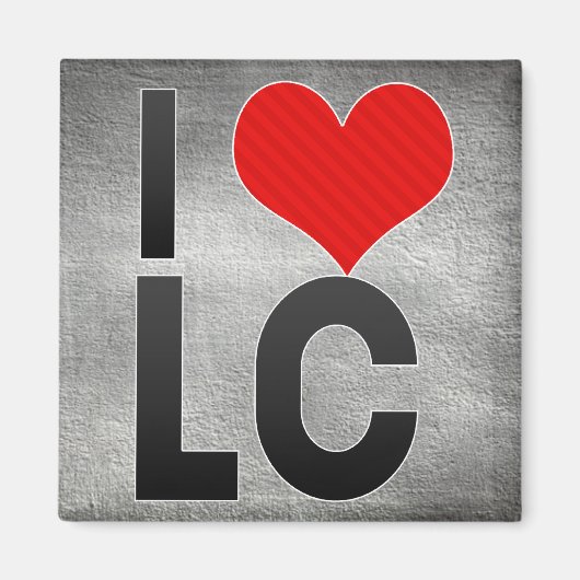 LCが大好き マグネット (正面)