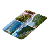 LCセントルシア – グロス島 – マグネット (左側)