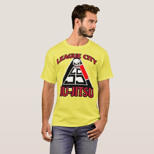 LC BJJクラブv2 Tシャツ (正面フル)