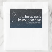 LCA2012ステッカー 長方形シール (バッグ)