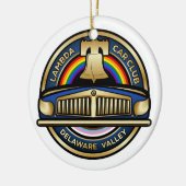 LCCIデルバルホリデーツリーオーナメント セラミックオーナメント (左)