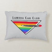 LCCIデルバル装飾用クッション（グレー） アクセントクッション (裏面)