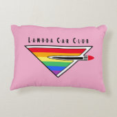 LCCI DelVal装飾用クッション（ピンク） アクセントクッション (裏面)