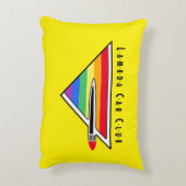 LCCI DelVal装飾用クッション(黄色) アクセントクッション (裏面(縦))