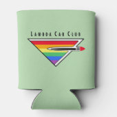 LCCI DelVal Can Coozy （ライトグリーン） 缶クーラー (裏面)