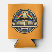 LCCI DelVal Can Cozy （オレンジ） 缶クーラー (正面)