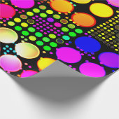 LCDのディスコライト ラッピングペーパー (角)