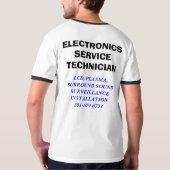LCDの血しょう、環境SOUNDSURVEILLANCEINSTALLA… Tシャツ (裏面)