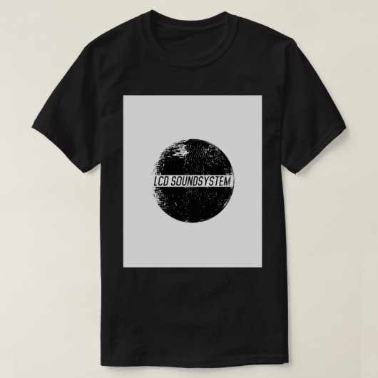 LCDサウンドシステムアートグラフィックTシャツ Tシャツ (デザイン正面)