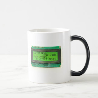 LCD Smartie -コーヒーLCD モーフィングマグカップ