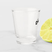 L'chaim – ヘブライ語シンボルのユダヤ人応援 ショットグラス (左)