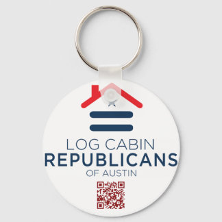 LCR Austin Keychain – ラウンド – 新しいロゴ キーホルダー