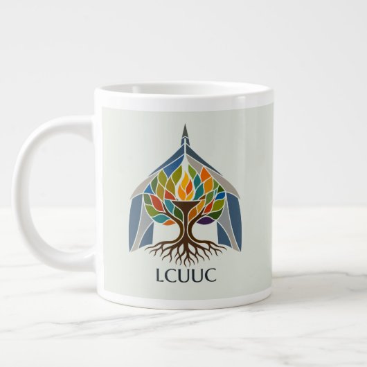 LCUUCコミュニティチャリス ジャンボコーヒーマグカップ (左)