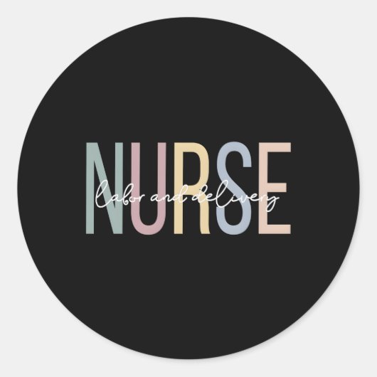 Ldナースボホラバーアンドデリバリーナース ラウンドシール (正面)