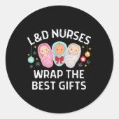 Ld労働および搬送ナースは次の項目を最高の満たす ラウンドシール (正面)