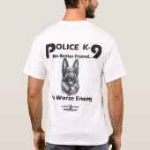 LD219よりよい友人無し Tシャツ (裏面)