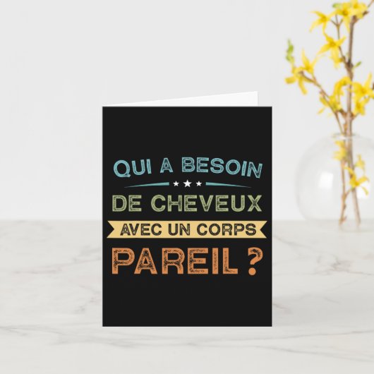 Ld Funny Ldness Funny Funny Christmas Humor Idea  カード (黄色い花)