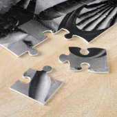 LD wOMAN uSINGsPINNING wHEEL 1930S写真 ジグソーパズル (側面)