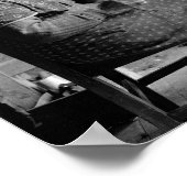 LD wOMAN uSINGsPINNING wHEEL 1930S写真 ポスター (角)